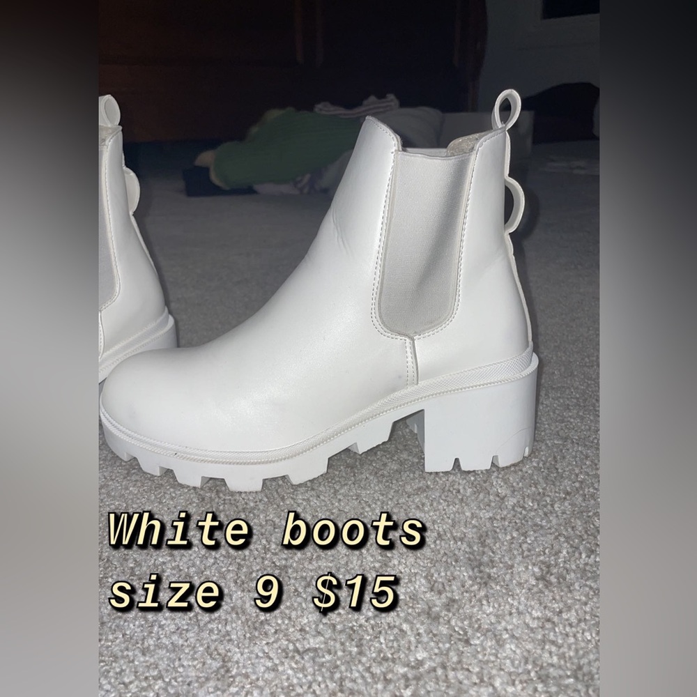 White boots
